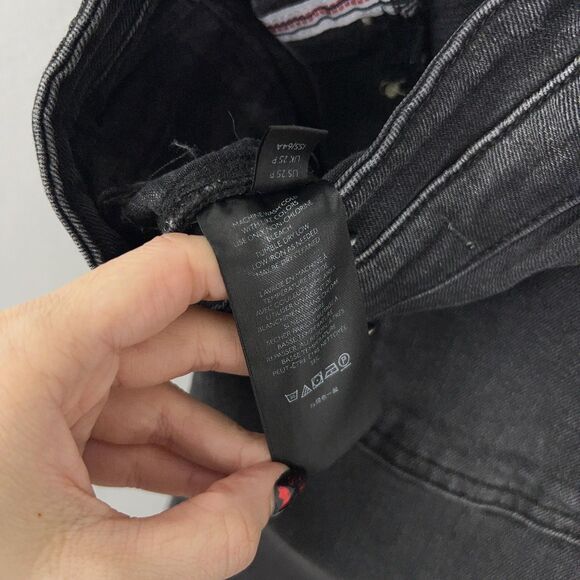 Pilcro and the Letterpress Jeans Womens 25 Petite High Rise Slim Button Fly - Picture 6 of 16